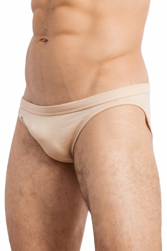 Italic Tanga Crumpled Nude