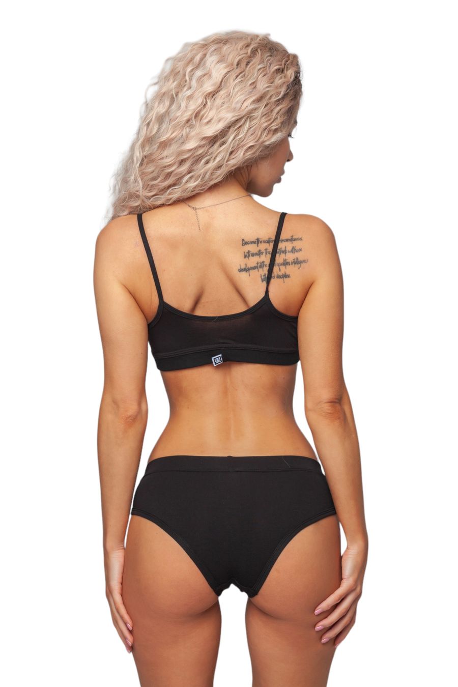 Set Man&Woman Modal Black Set Man&Woman Modal Black