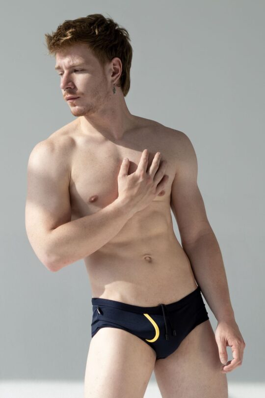 Плавки сині