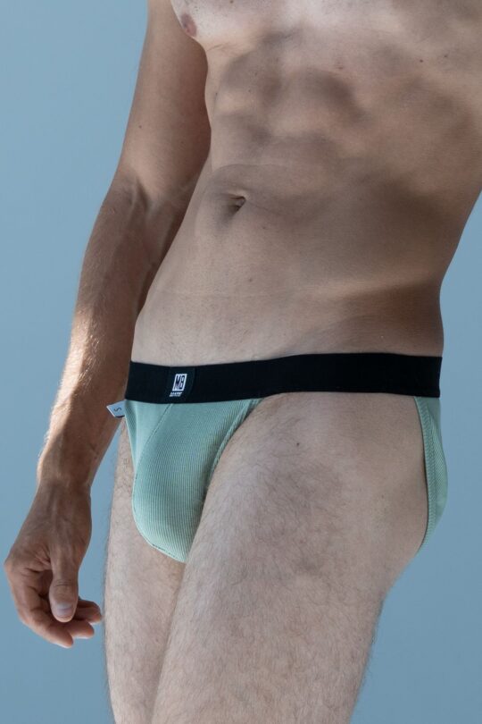 Tanga рубчик оливка