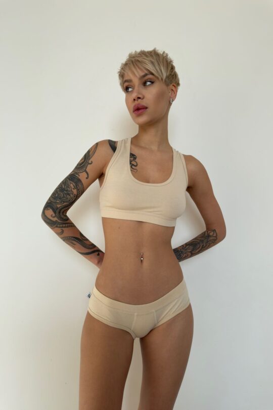 Комплект G.Crumpled Nude