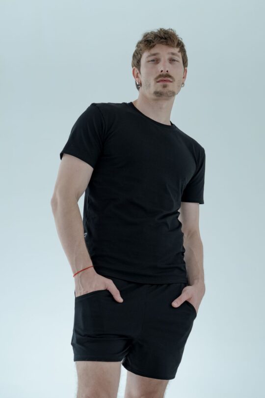 Summer Suit Black Bambuk