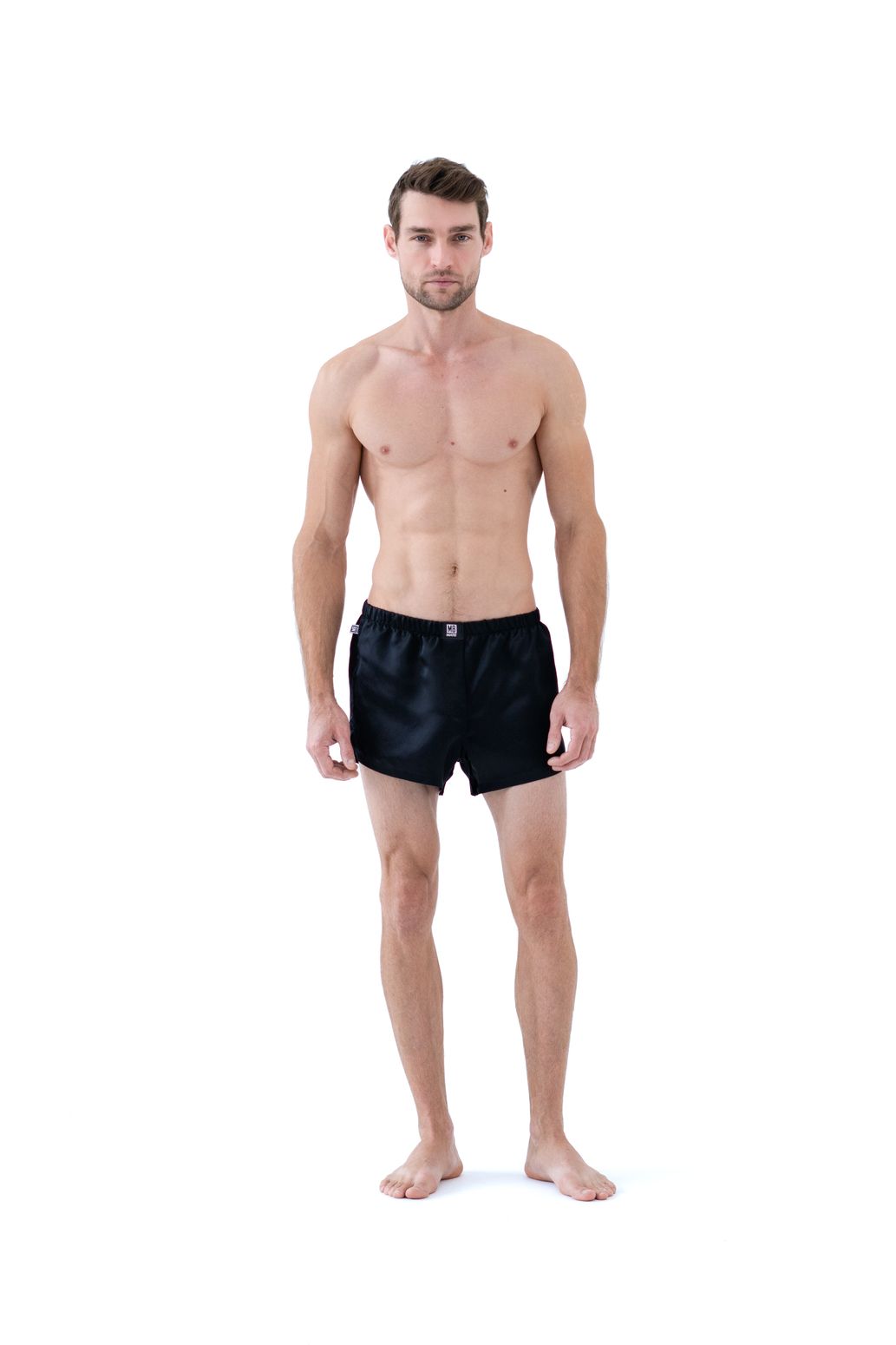 Boxers Mulberry Silk 100% Black Boxers Mulberry Silk 100% Black