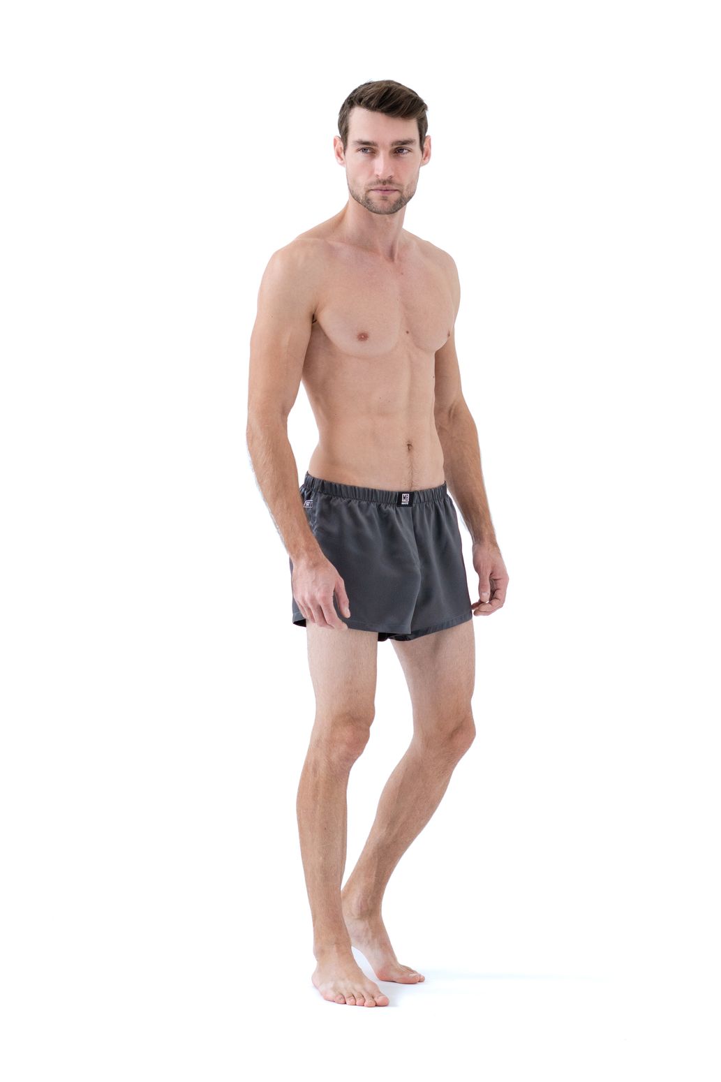 Set Man&Woman Silk 100% Gray Set Man&Woman Silk 100% Gray