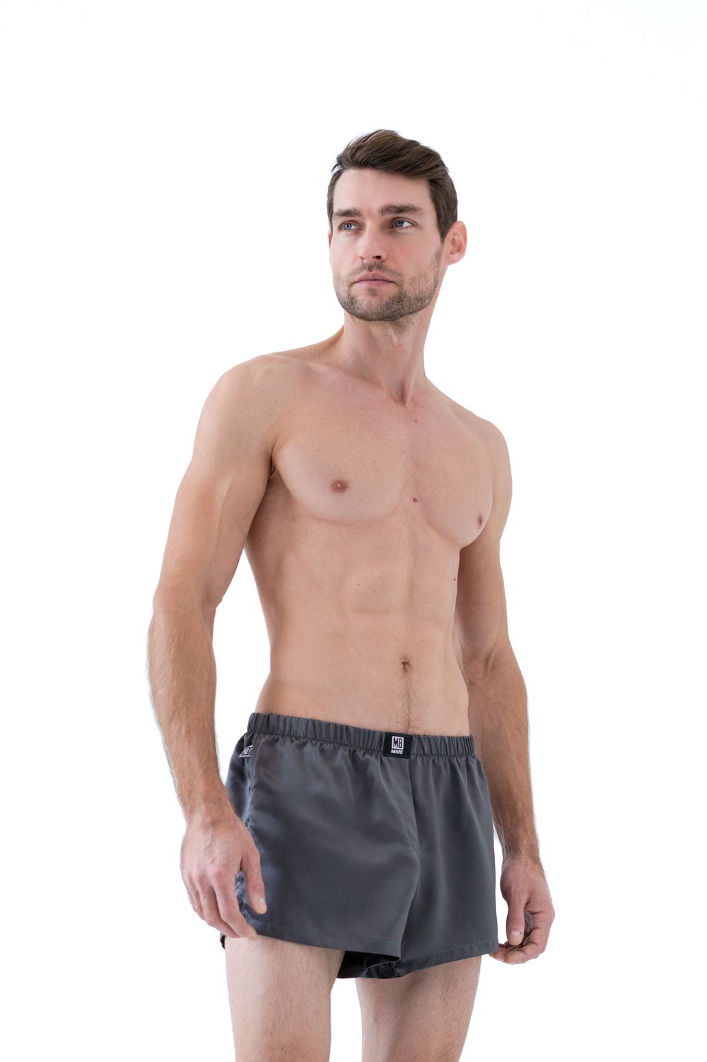 Set Man&Woman Silk 100% Gray Set Man&Woman Silk 100% Gray