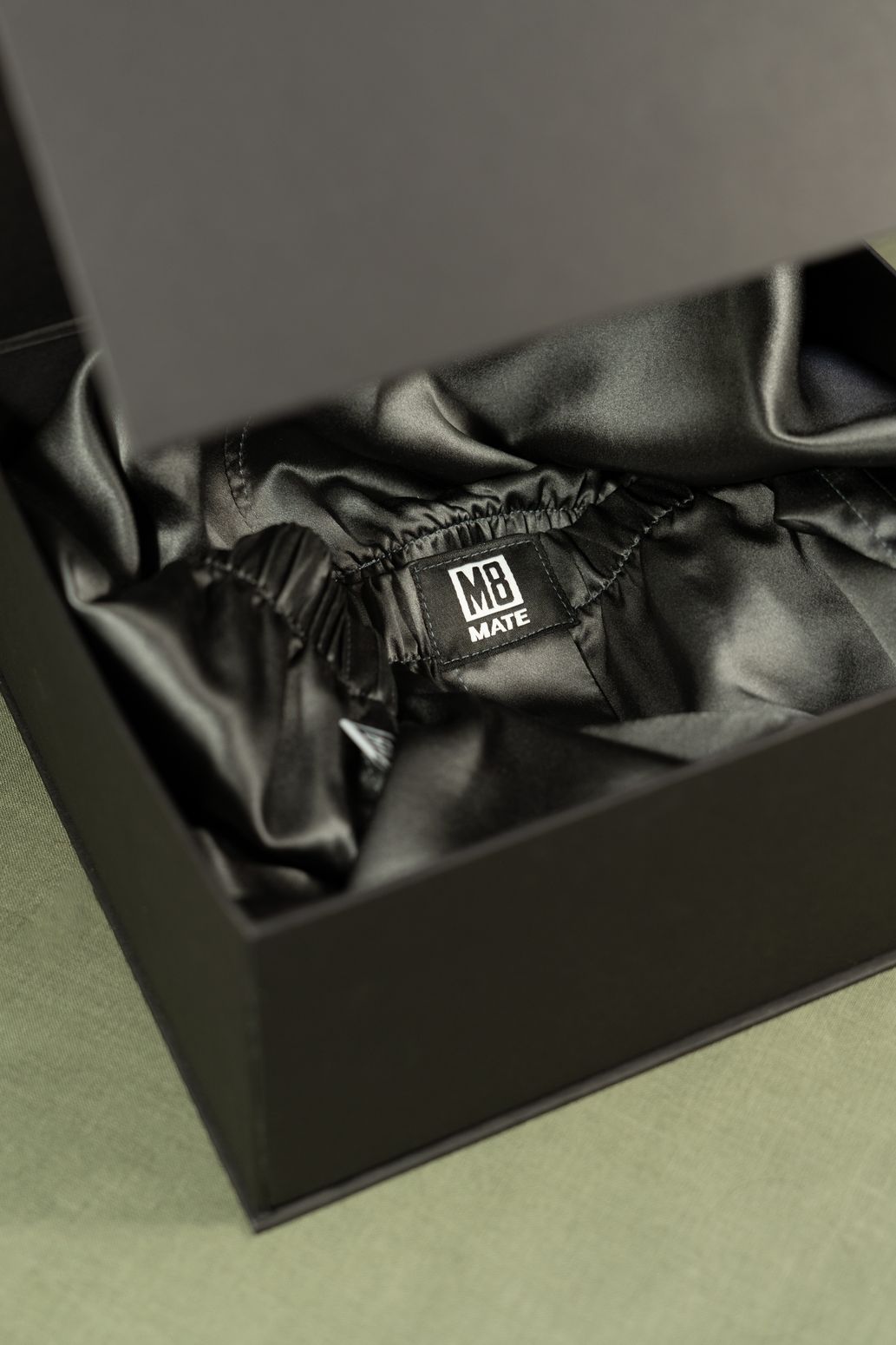 Boxers Mulberry Silk 100% Gray Boxers Mulberry Silk 100% Gray