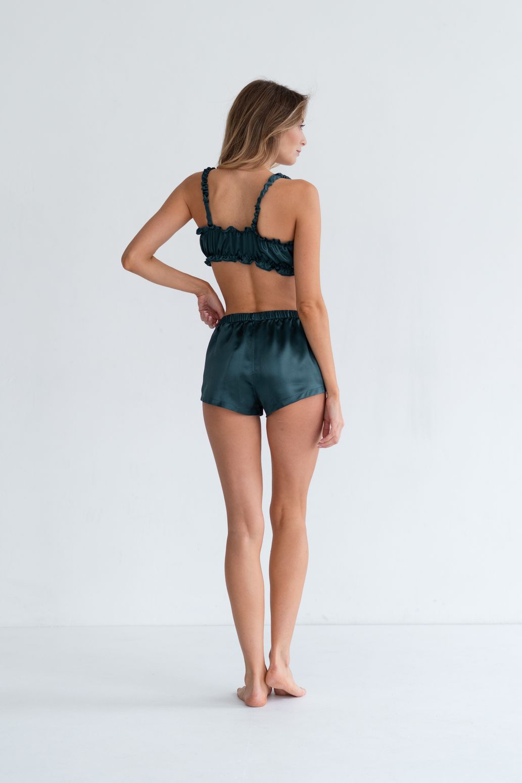 G. Boxers комплект Silk 100% Dark Green G. Boxers комплект Silk 100% Dark Green