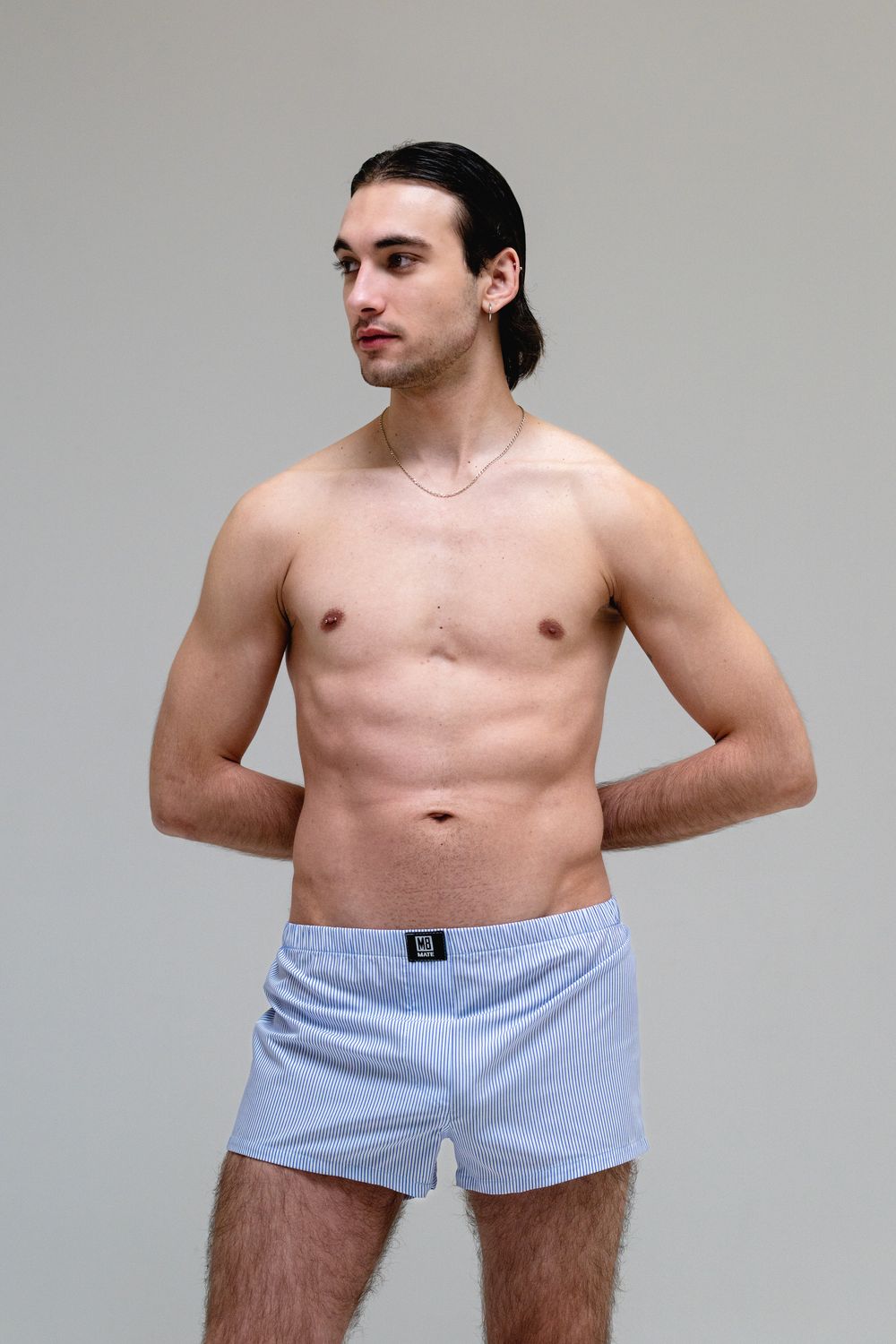 Mini Boxers Dark Blue Strip Mini Boxers Dark Blue Strip