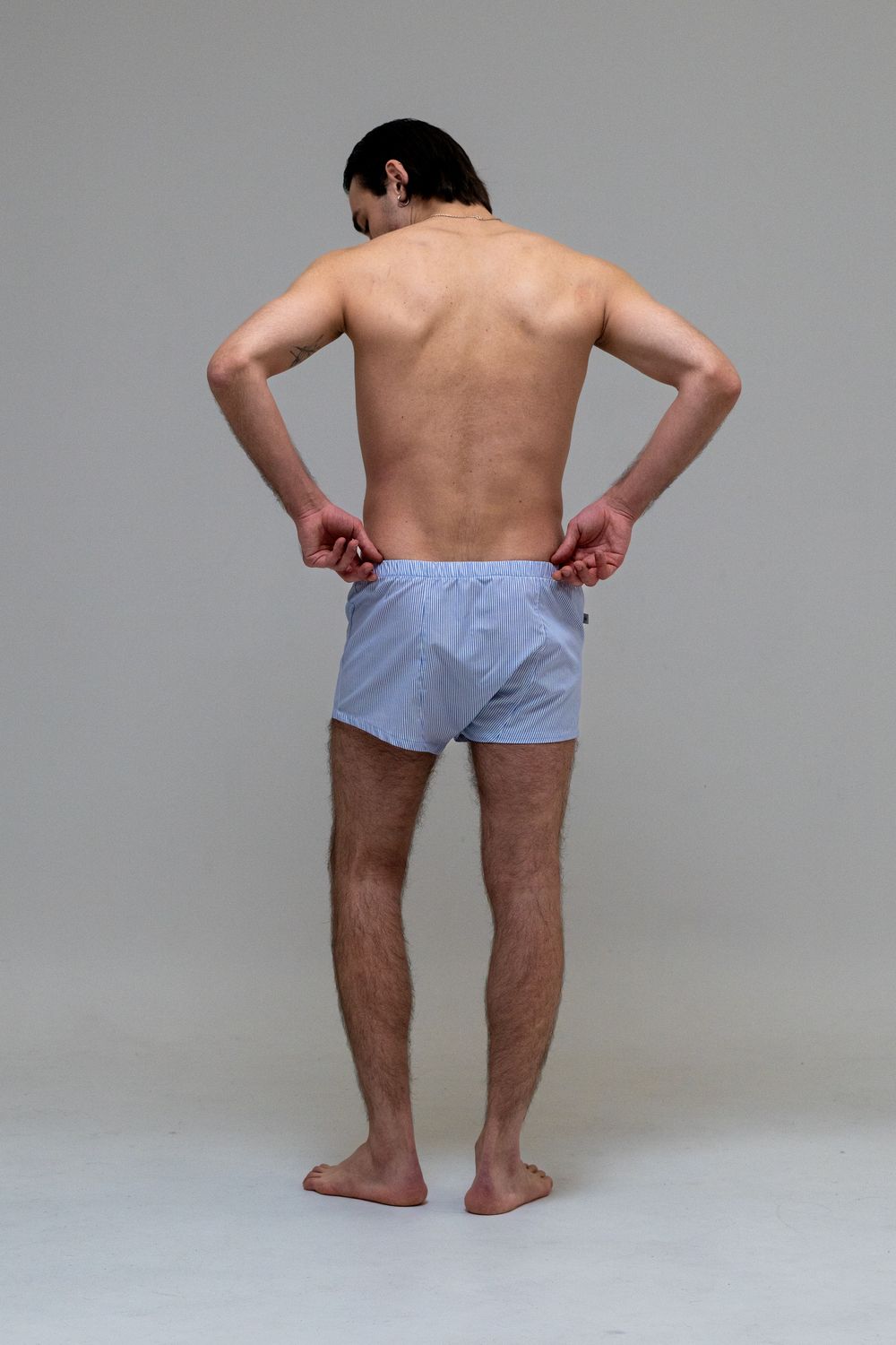 Mini Boxers Dark Blue Strip Mini Boxers Dark Blue Strip