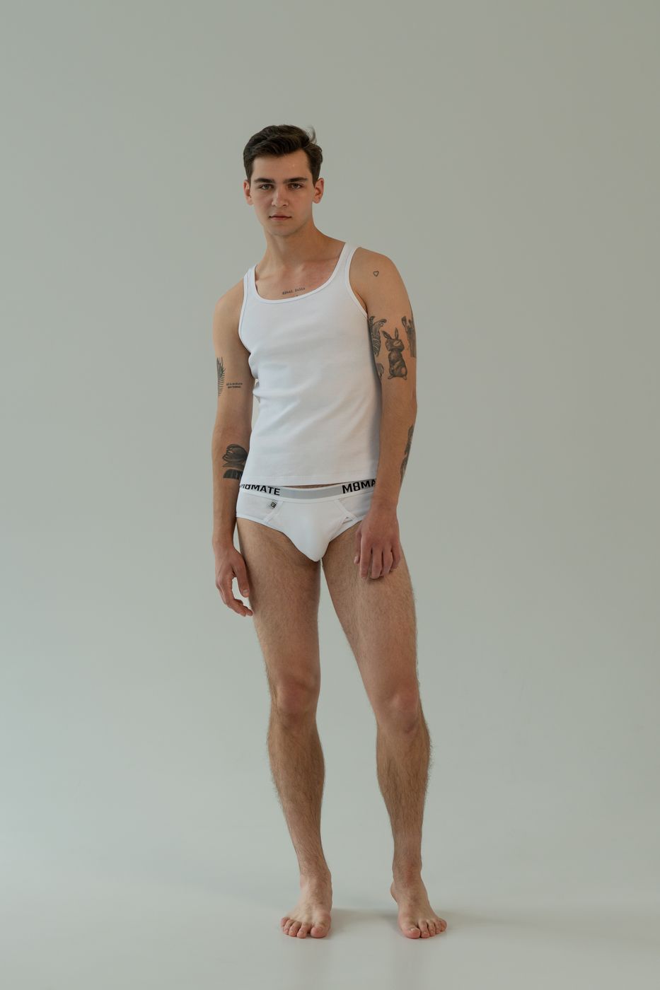 Майка рубчик White Майка рубчик White