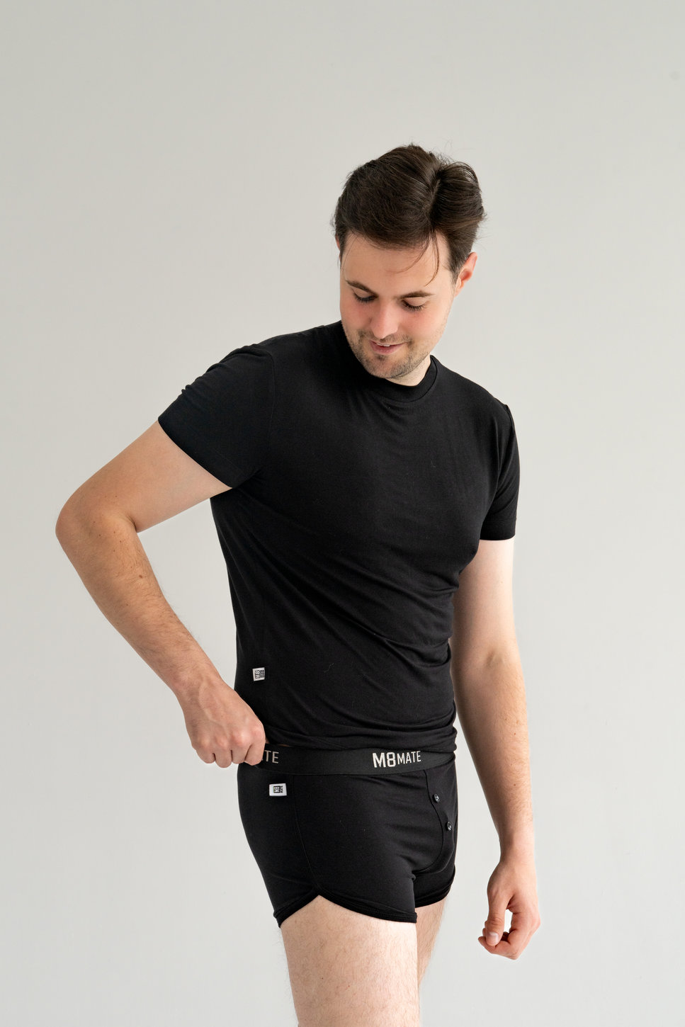 Suit t-shirt&Boxers Freeman CL Modal Black Suit t-shirt&Boxers Freeman CL Modal Black