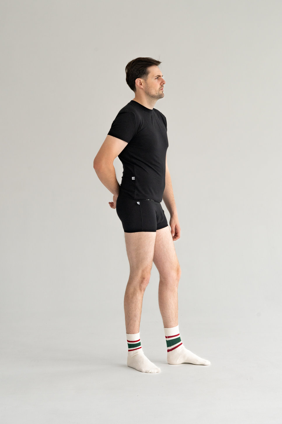 Suit t-shirt&Boxers Same Modal Black Suit t-shirt&Boxers Same Modal Black