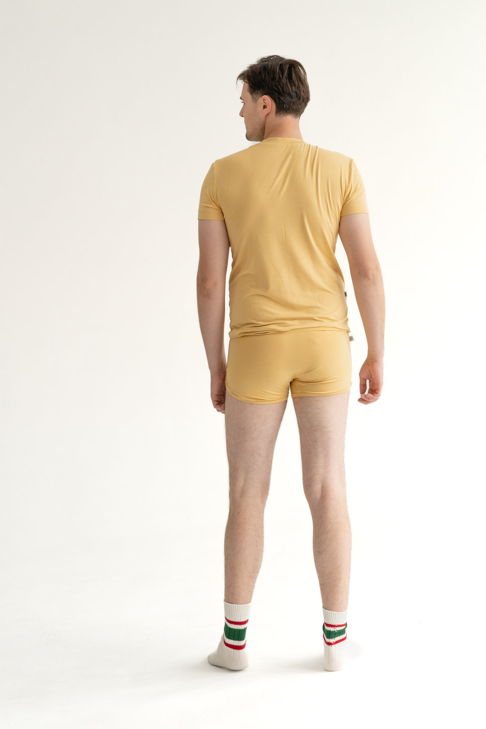 Suit t-shirt&Boxers Same Modal Wheat Suit t-shirt&Boxers Same Modal Wheat