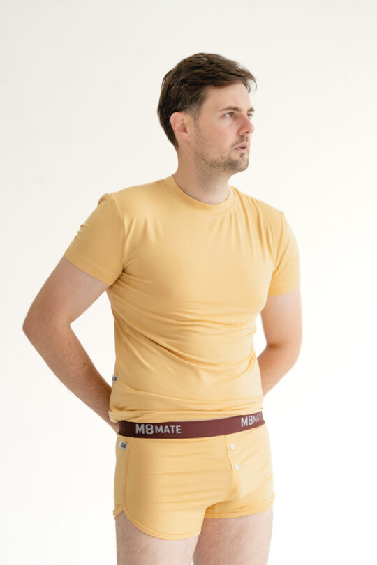 Suit t-shirt&Boxers Freemal Cl Modal Wheat