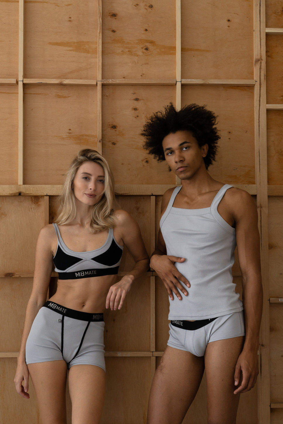 Set Man&Woman Comfort Gray Set Man&Woman Comfort Gray