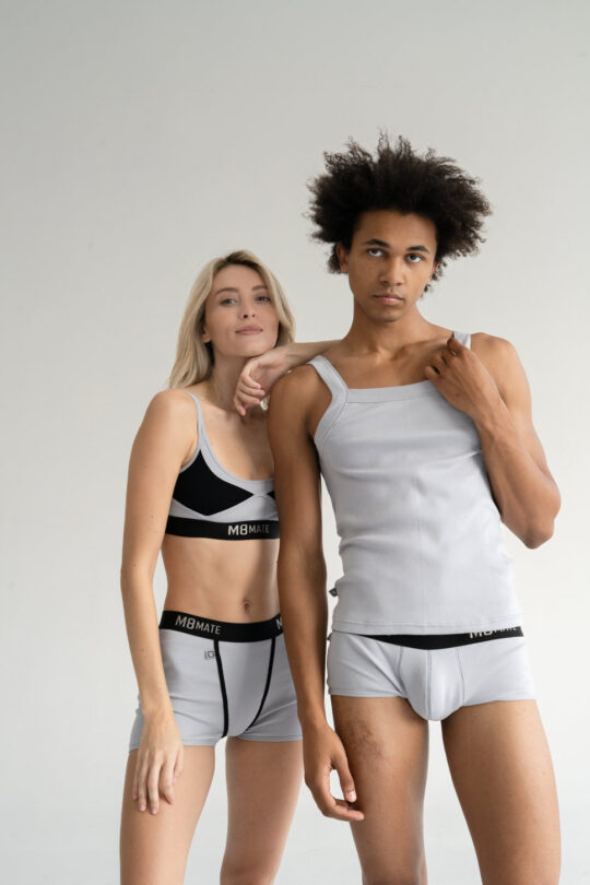 Set Man&Woman Comfort Gray