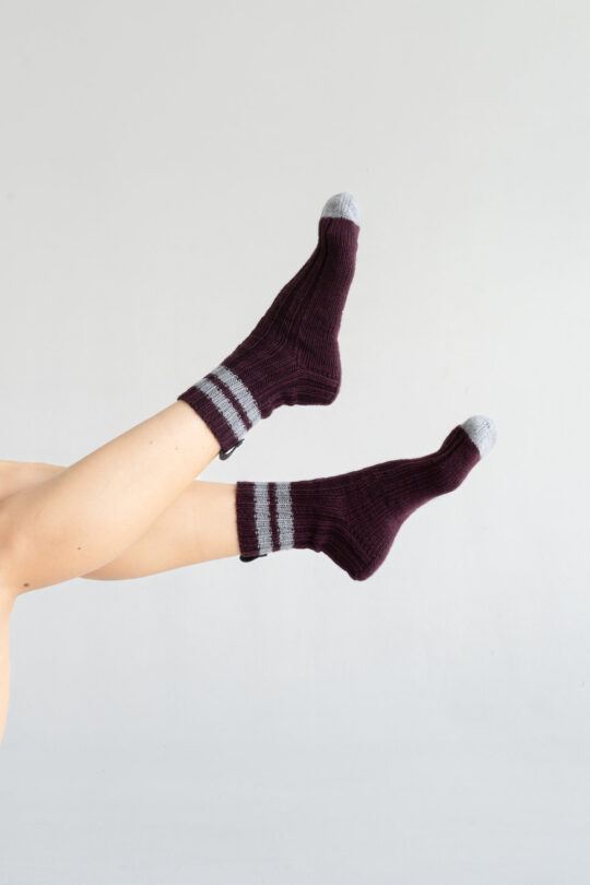 Шкарпетки в'язані Burgundi 2026