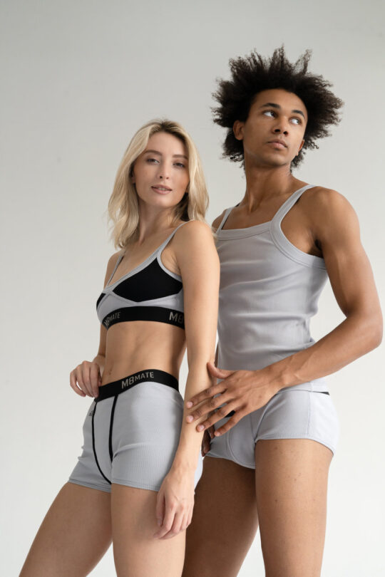 Set Man&Woman Comfort Gray