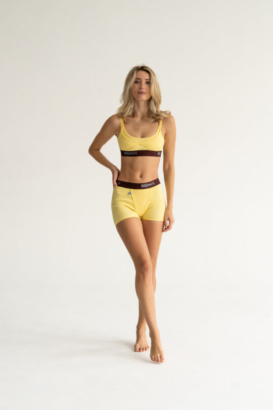 Set Woman Comfort Yellow